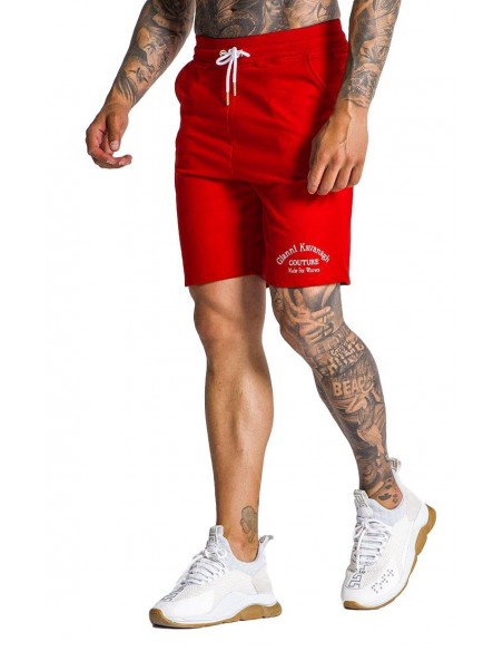 Pantalon Corto Gianni kavanagh de Alta Costura Rojo