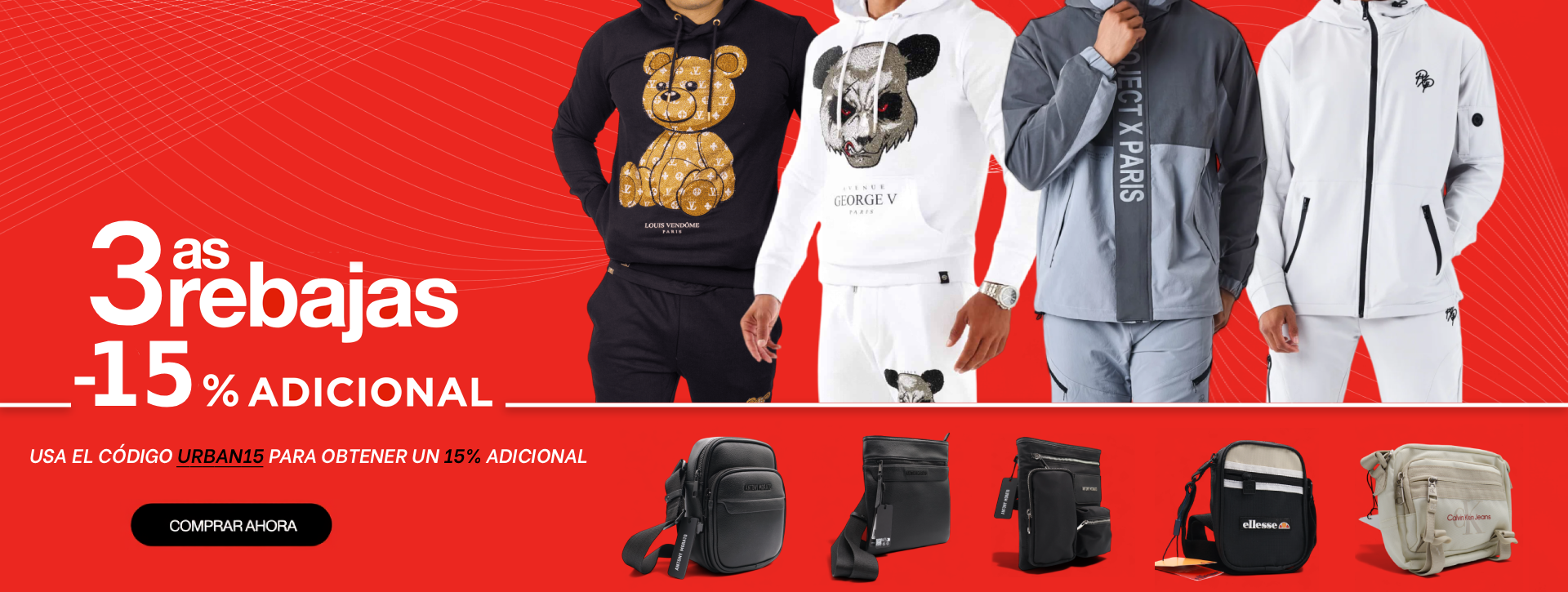 3&ordf; rebajas -15% adicional